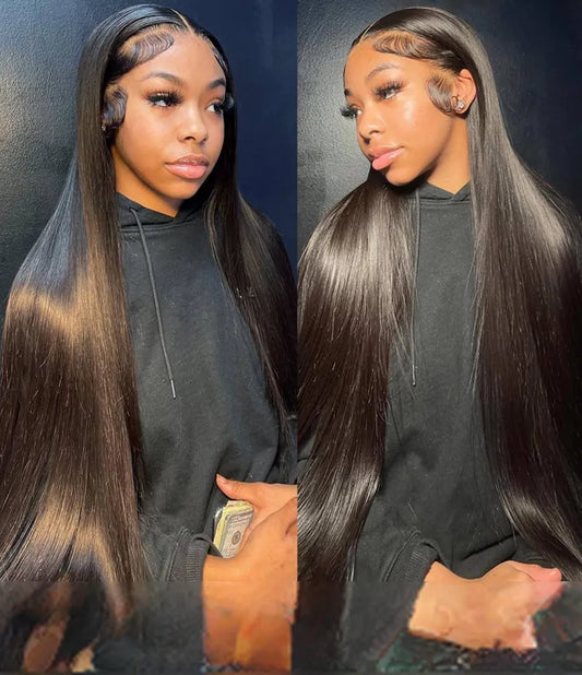 black straight hair wigs